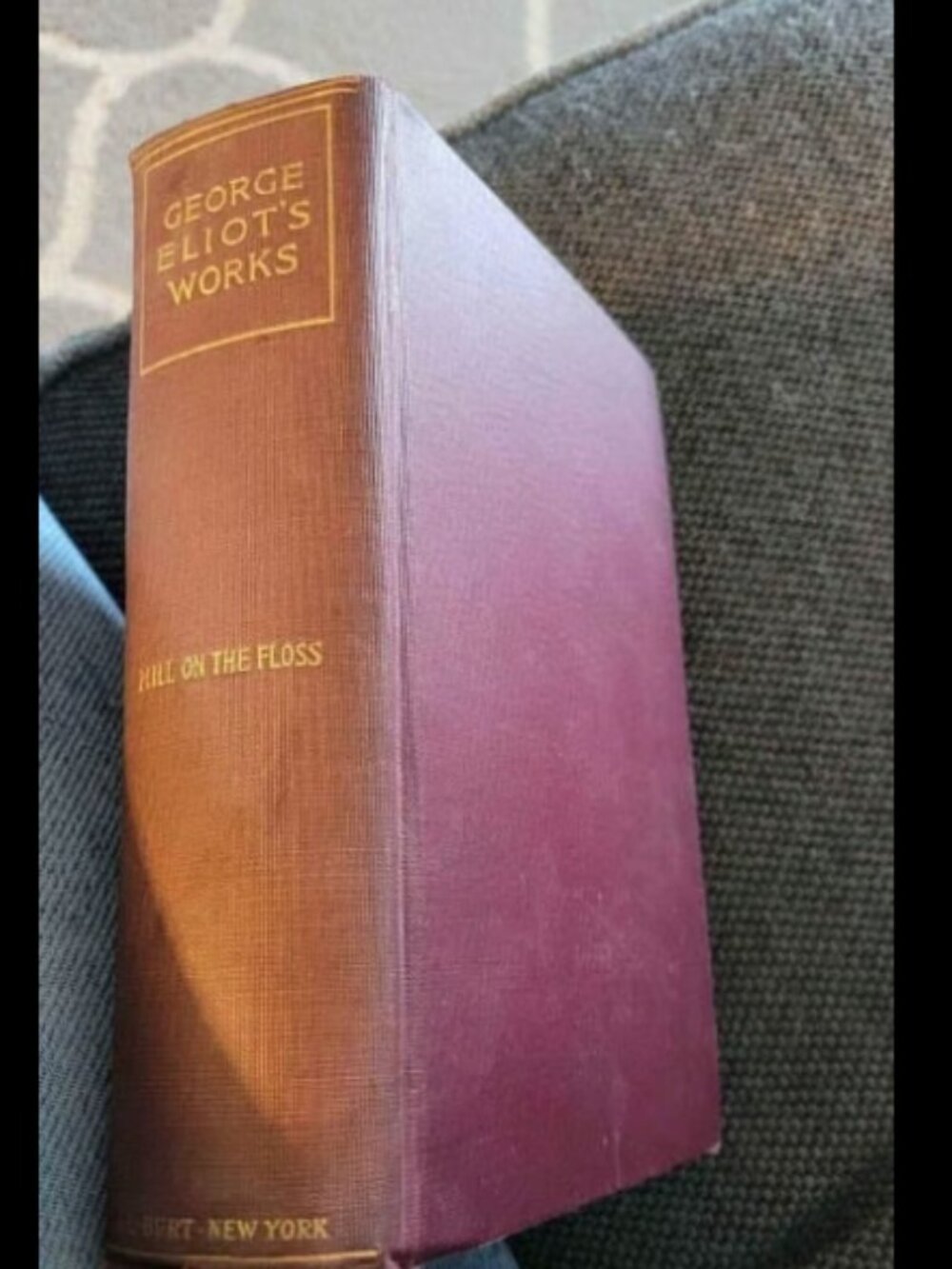George Eliot's works Mill on the floss book